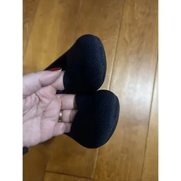 ROTHY’S The Flat Maritime Size 7 Navy Blue Round Toe Ballet Slip On Preppy - Picture 5 of 8